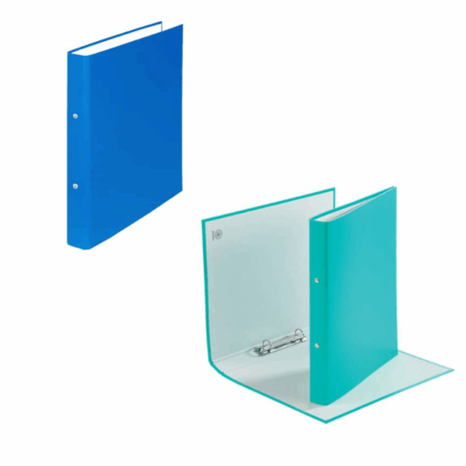 A4 RINGBUCHORDNER einfärbig - 2 Ringe - SALE