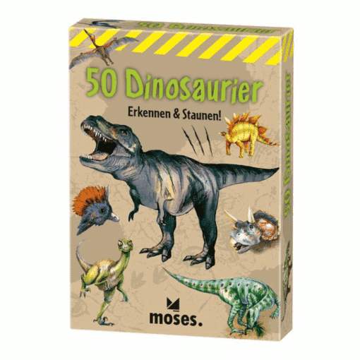 50 Dinosaurier (Mit 50 Karten in die Natur)