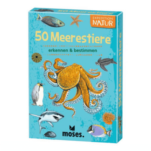 50 Meerestiere (Mit 50 Karten in die Natur)