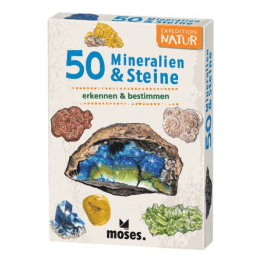 50 Mineralien & Steine (Mit 50 Karten in die Natur)