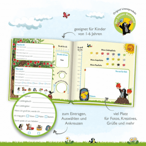 b-kindergaten-eintragebuch-maulwurf
