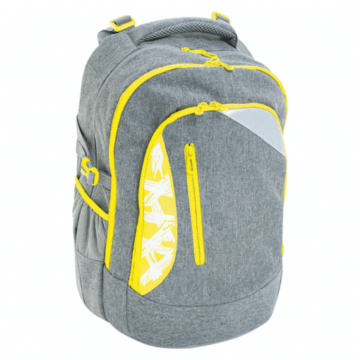 Schulrucksack X-Style - neon gelb