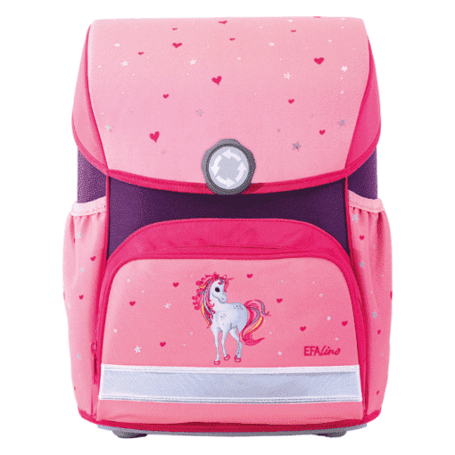 Alternative view of Schultaschen-Set - Rosa Einhorn