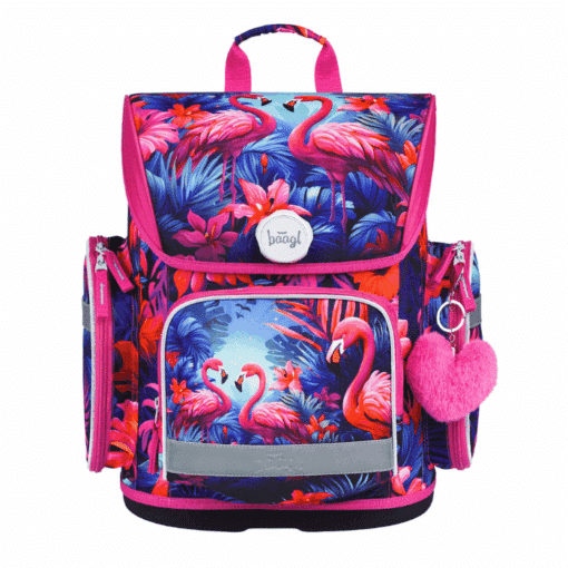 Schultasche - Flamingos