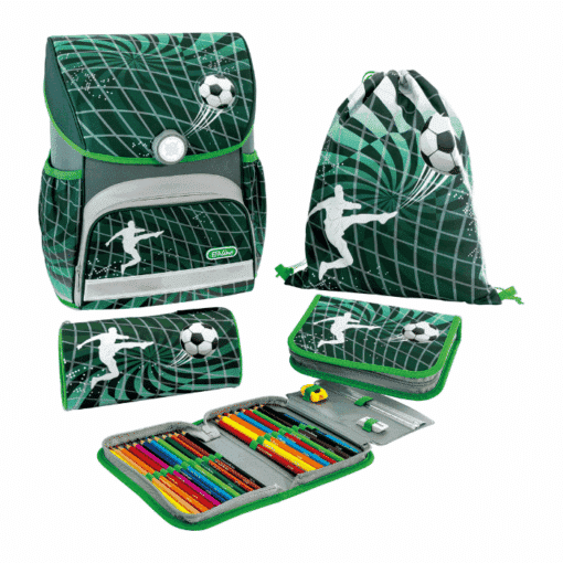 Schultaschen-Set - Fußball