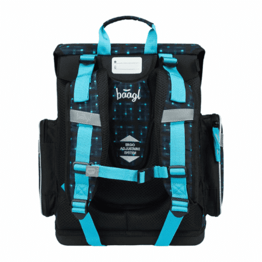 Alternative view of Schultasche - Minecraft Blue Axe