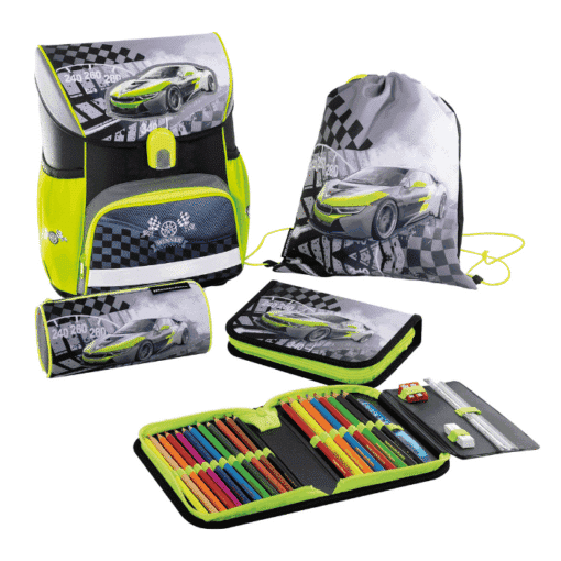 Schultaschen-Set - Race Car