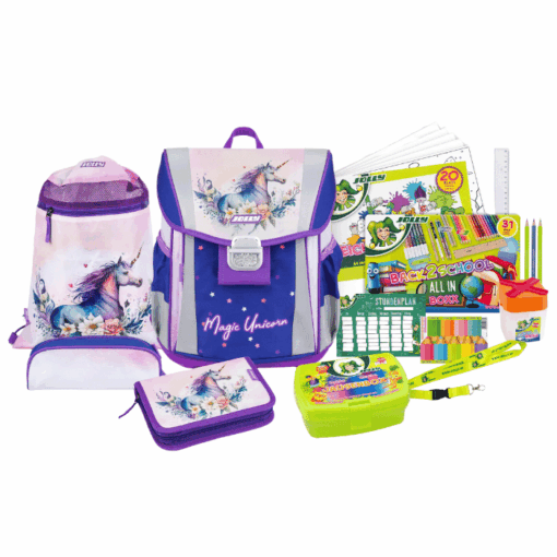 Alternative view of Schultaschen-Set MAGIC UNICORN