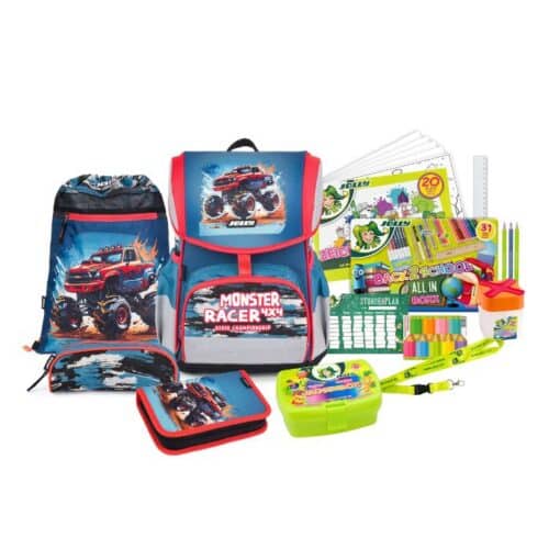 Alternative view of Schultaschen-Set MONSTER RACER