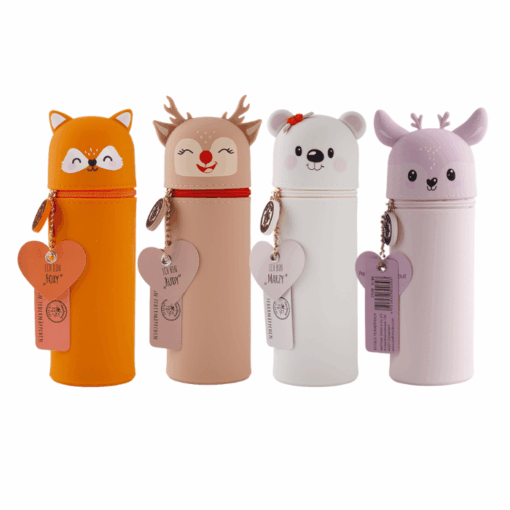 Mäppchen aus Silikon - "Winter Animals"