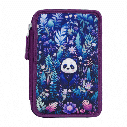 3-Zip Federschachtel -Jungle Panda