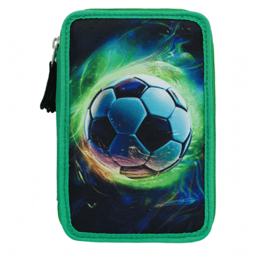 3-Zip Federschachtel - Fußball