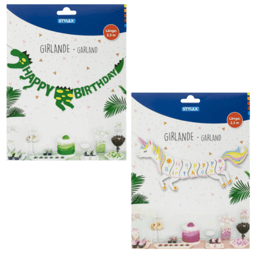 Buchstabenkette ''Happy Birthday''