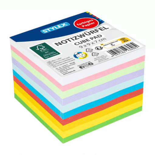 Notizwürfel - bunt