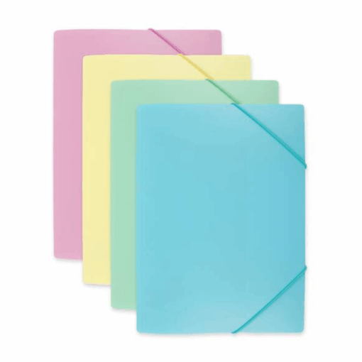 Dreiklappmappe Macaron A4