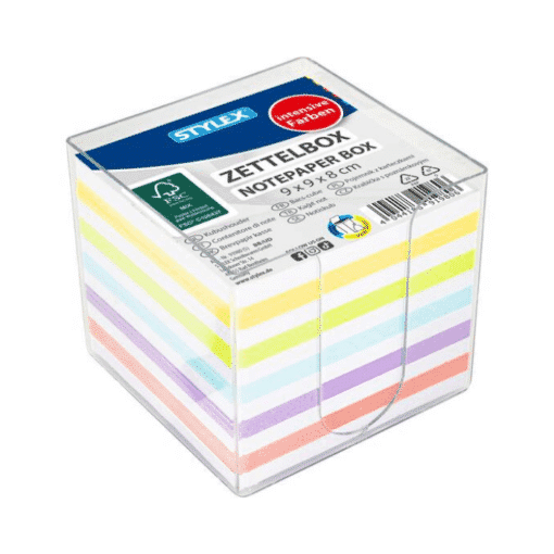 Zettelbox - bunt