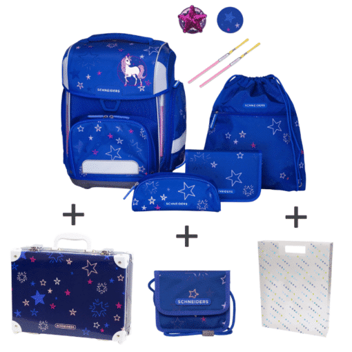 MEGA SET ERGOLITE - Schultasche, Werkkoffer & Co - "Shooting Star"