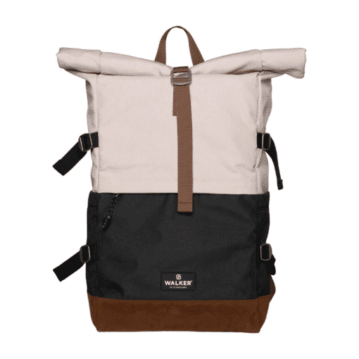 Rucksack (Roll Up Two) - Popcorn & Black