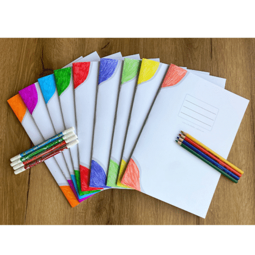 Alternative view of A4 Wellenheft (Heft zum Selbstgestalten)