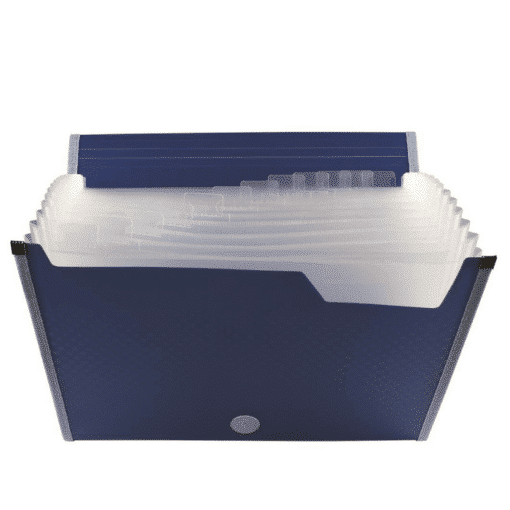 Alternative view of Ordnungsmappe mit Fächer (PP) - div. Farben