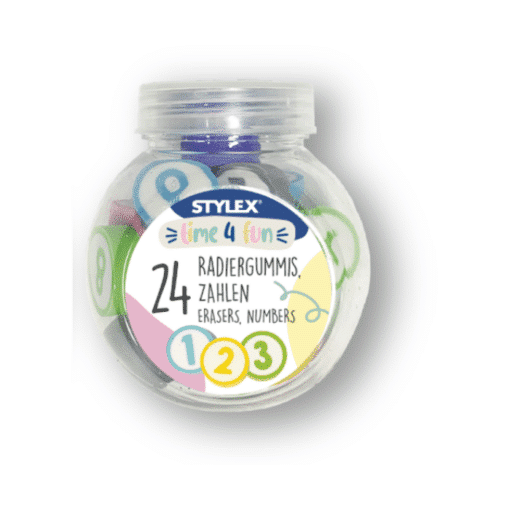 Alternative view of Radiergummi - Zahlen + Buchstaben