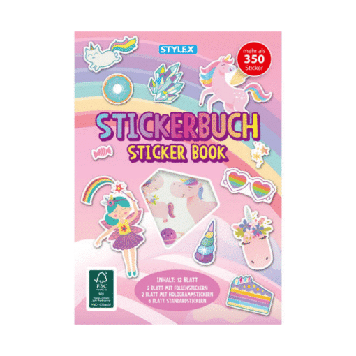 Alternative view of Stickerbuch A5 (div. Motive)