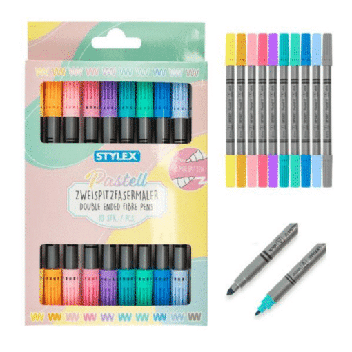 Zwei-Spitz Fasermaler - Pastell