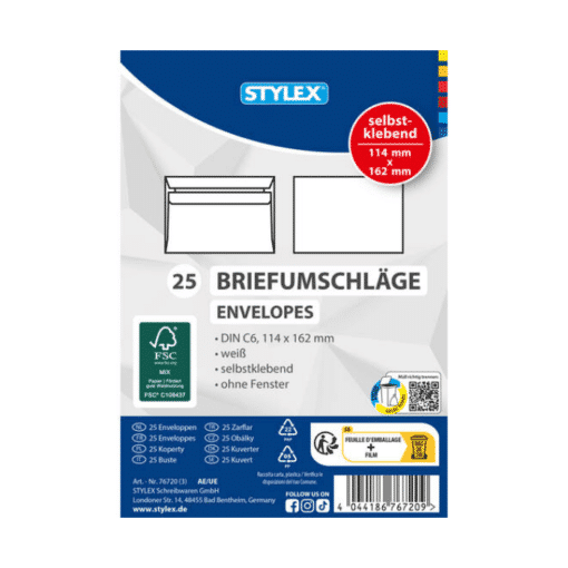 Briefumschläge - DIN C6