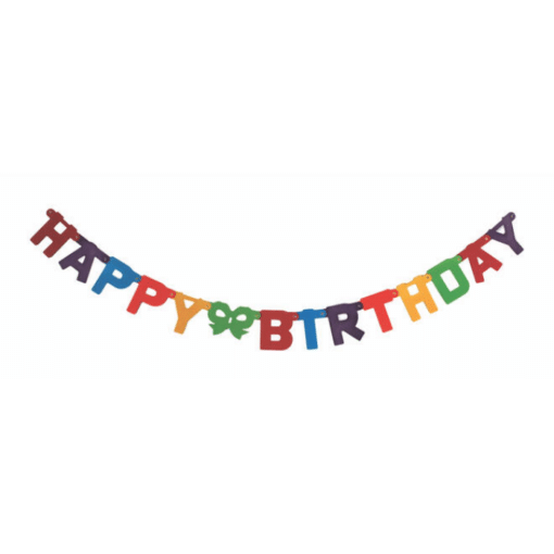 Alternative view of Buchstabenkette - Happy Birthday