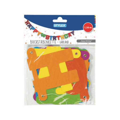 Buchstabenkette - Happy Birthday