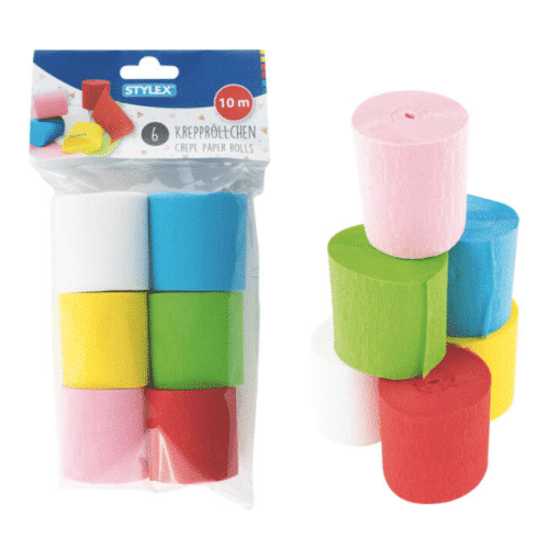 Krepppapier Röllchen (STYLEX)