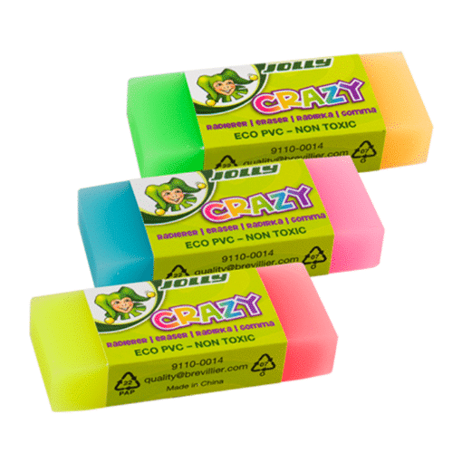 Radiergummi CRAZY (JOLLY)
