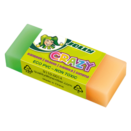 Alternative view of Radiergummi CRAZY (JOLLY)