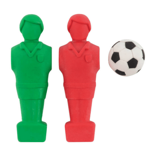 Radiergummi-Set  3-teilig - Fußball