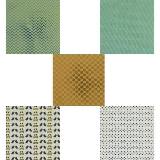 Alternative view of Selbstklebendes Dekopapier (Hot Foil)