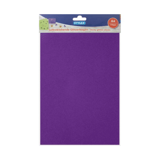 selbstklebendes- glitzerpapier-lila
