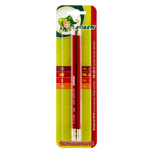 Bleistift SET (JOLLY) - HB Nr. 2 mit Radierer