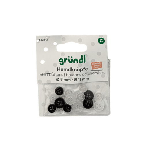 Hemdknöpfe (Gründl) - 20 Stück