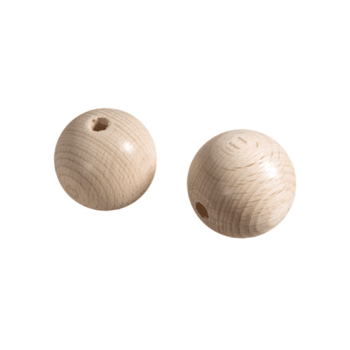 DIY Holzkugeln (gebohrt)