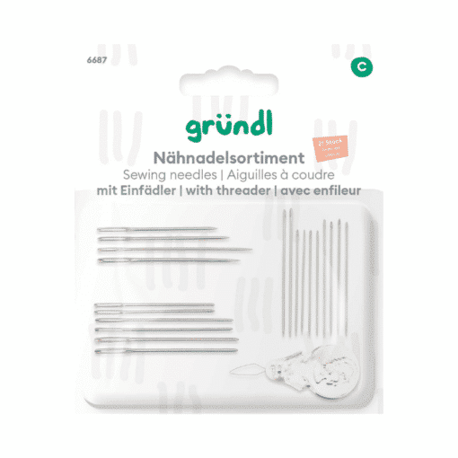 Nähnadelsortiment mit Einfädler